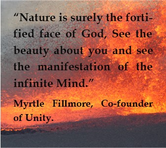 volcano and quote